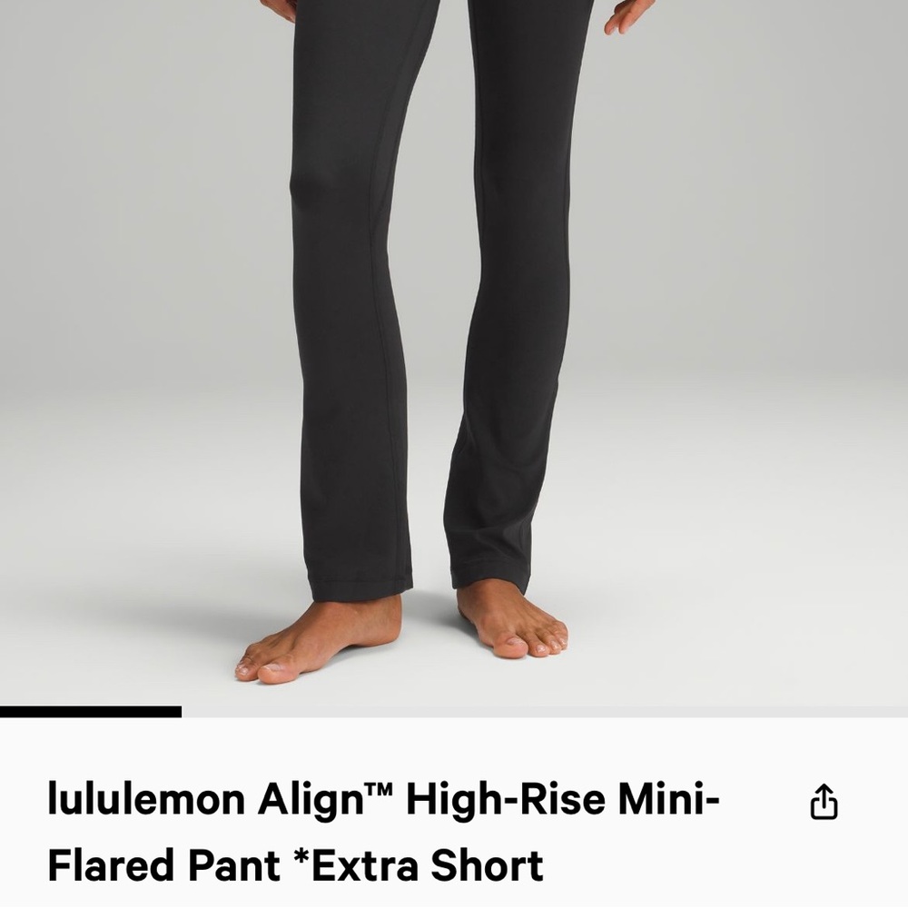 Align mini flare extra short